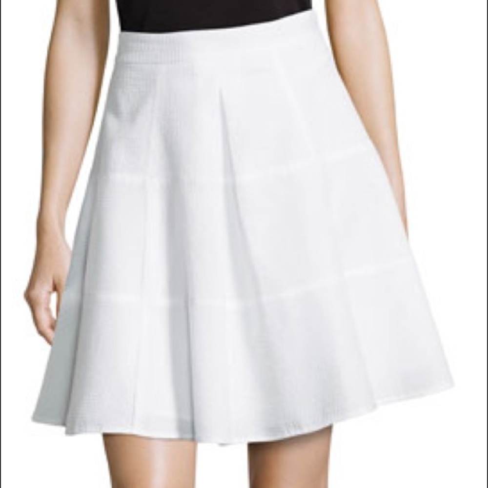 Nanette Lepore Sassy High Waisted Pleated Skirt